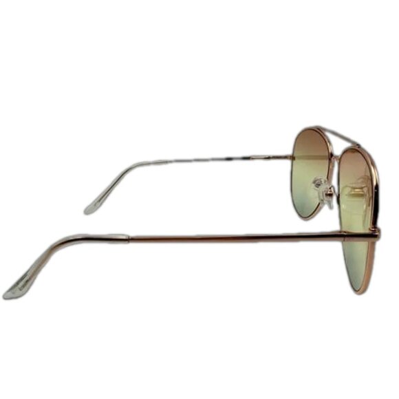 6001 | Red/Green Aviator Sunglasses - Picture 3 of 5
